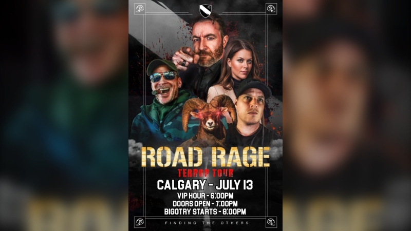 The poster for a Diagolon event in Ottawa on July 6. Described as "violent extremist" group, the event received condemnation by councillors and residents. (DiagolonStudios/X)